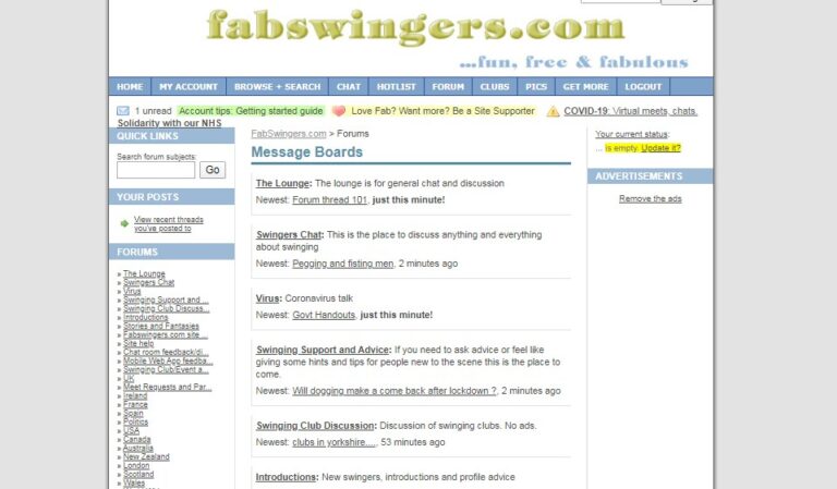 FabSwingers Review 2023 &#8211; Avantages, inconvénients et tout le reste