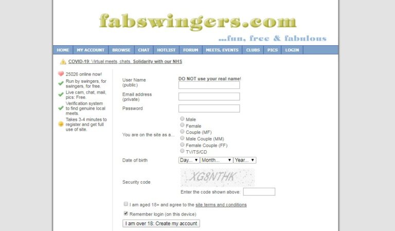 FabSwingers Review 2023 – Pros, Cons, and Everything In Between